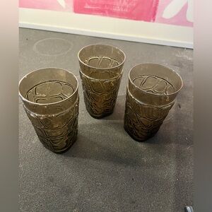 Vintage foster is Karnak juice glasses